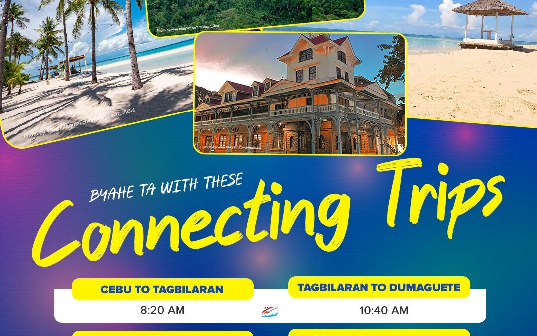 connecting trips from cebu to dumaguete vice versa